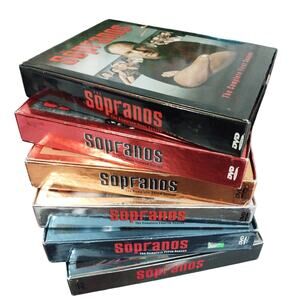 THE SOPRANOS! COMPLETE SET SEASONS 1-6, 6 SETS OF DISCS, ALL FULL & EXCELLENT!